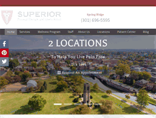 Tablet Screenshot of frederickpt.com